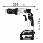 WKRĘTARKA AKUMULATOROWA DO G/K GSR 18V-EC TE 0*AH