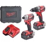 ZESTAW WKRTARKA+ZAKRĘTARKA M18 CBLPP2B-502C 2*5.0AH