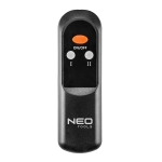 PROMIENNIK 2000W IP65 Z PILOTEM, REGULACJA MOCY GOLDEN