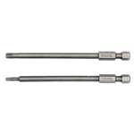 BIT, GROT DŁUGI TORX SECUR 2 SZT.T10*100 T25*100