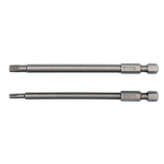 BIT, GROT DŁUGI TORX SECUR 2 SZT.T15*100MM T27*100MM