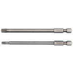 BIT, GROT DŁUGI TORX SECUR 2 SZT.T20*100MM T30*100MM