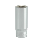 NASADKA DŁUGA 6-KĄTNA CHROMOWANA 3/8'' 19MM
