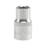 NASADKA KRÓTKA 6-KĄTNA CHROMOWANA 1/2'' 12MM