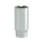 NASADKA DŁUGA 6-KĄTNA CHROMOWANA 1/2'' 27MM