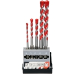 ZESTAW WIERTEŁ UNIWERSALNYCH 5SZT. 4-10MM HEX