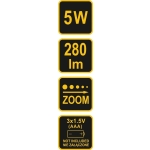 LATARKA 5W 280LM