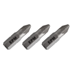 GROT, BIT, KOŃCÓWKA DO WKRĘTARKI 25MM 3SZT. PZ2
