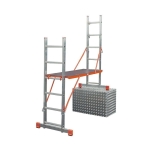 RUSZTOWANIE DRABINOWE VARIO TOP 2X6 WYSOKOŚĆ ROBOCZA 3.0M