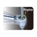 ZESTAW KLUCZY PŁASKO-OCZKOWYCH Z GRZECHOTKĄ  8-19MM 6CZ.