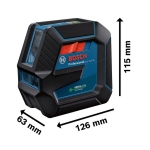 LASER KRZYŻOWY GLL 2-15 G ZIELONY