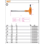 KLUCZ TRZPIENIOWY KĄTOWY 4.5MM