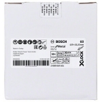 KRĄŻEK FIBROWY X-LOCK R574 GR. 60 125MM