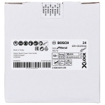 KRĄŻEK FIBROWY X-LOCK R574 GR. 24 125MM