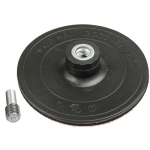 TARCZA ELASTYCZNA Z RZEPEM 125MM  M14 + TRZPIEŃ