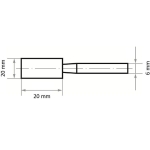ŚCIERNICA TRZPIENIOWA EKW 60 L V1 20*20*6