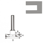 FREZ ROWKUJĄCY T T12 D32 H6.35 B9.4MM