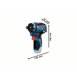 WIERTARKO-WKRĘTARKA AKUMULATOROWA GSR 12V-35 HX 0*AH