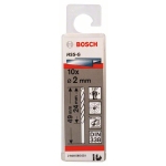 WIERTŁO HSS-G, DIN 338 2,0*49MM 10SZT.