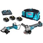 ZESTAW COMBO LI-LON 18V DGA508+DGA900 3*5.0AH TORBA