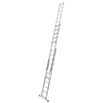 DRABINA ALUMINIOWA 3-ELEMENTOWA CORDA 3*11 SZCZEBLI