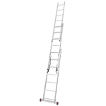 DRABINA ALUMINIOWA 3-ELEMENTOWA CORDA 3*7 SZCZEBLI