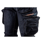 SPODNIE ROBOCZE 5-KIESZENIOWE DENIM ROZMIAR M