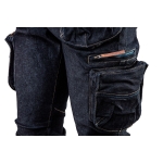 SPODNIE ROBOCZE 5-KIESZENIOWE DENIM ROZMIAR XL