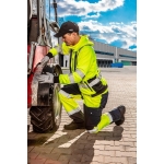 BLUZA ROBOCZA OSTRZEGAWCZA ŻÓŁTA XL