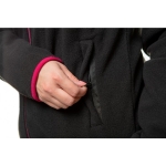 BLUZA POLAROWA DAMSKA CZARNA, ROZMIAR S