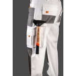 SPODNIE ROBOCZE BIAŁE M/50