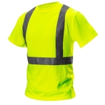 KOSZULKA T-SHIRT OSTRZEGAWCZY ŻÓŁTY ROZMIAR XL