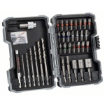 ZESTAW BITÓW I WIERTEŁ DO METALU HEX PRO-MIX METAL 35 SZT