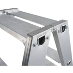 DRABINA ALUMINIOWA DWUSTRONNA STABILO 2*12 SZCZEBLI