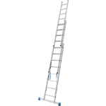 DRABINA ALUMINIOWA 3-ELEMENTOWA STABILO 3*8 SZCZEBLI
