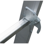 DRABINA ALUMINIOWA 3-ELEMENTOWA STABILO 3*8 SZCZEBLI
