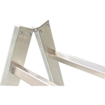 DRABINA ALUMINIOWA 2-ELEMENTOWA STABILO 2*12 SZCZEBLI