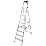 DRABINA ALUMINIOWA WOLNOSTOJĄCA SAFETY 8 SZCZEBLI