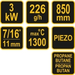 PALNIK DO WYPALANIA CHWASTÓW
