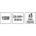 MIKSER RĘCZNY 150-200W