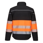 KURTKA OSTRZEGAWCZA SOFTSHELL  PW375BKO ROZMIAR XXL