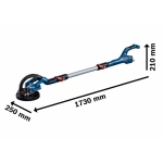 SZLIFIERKA ŻYRAFA DO GIPSU GTR550 215MM