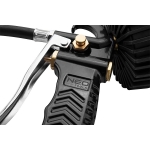 PISTOLET DO POMPOWANIA Z MANOMETREM O 63MM,DŁUGA KOŃCÓWKA