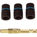 ZESTAW NASADEK 8,9.6,10MM 3 SZT. Z WYMIENNYM UCHWYTEM