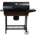 GRILL WĘGLOWY Z POKRYWĄ, RUSZT 71*34.5CM