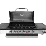 GRILL GAZOWY 6+1 STAL NIERDZEWNA 20.2KW