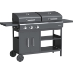 GRILL 2W1, GAZOWY + WĘGLOWY, 8.6KW