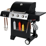 GRILL GAZOWY 3 PALNIKI 9KW LED