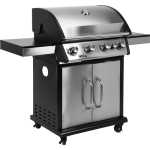 GRILL GAZOWY 4+1 STAL NIERDZEWNA 16,5KW