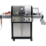 GRILL GAZOWY 4+1 STAL NIERDZEWNA 17,5KW